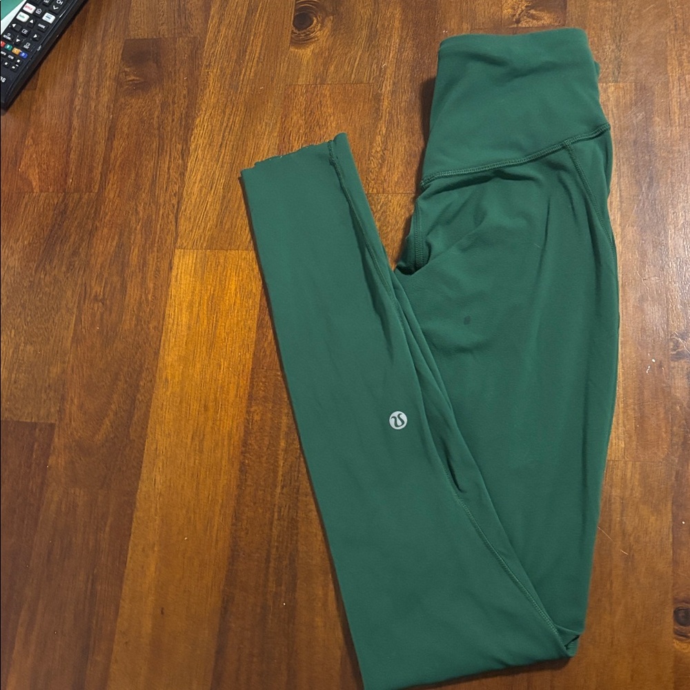 Green lululemon Leggings